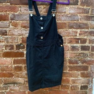Black Overall Dress